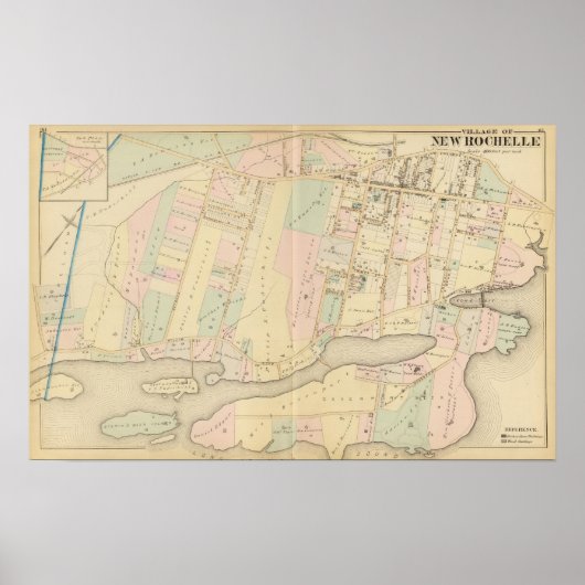 New Rochelle, New York Poster (Vorne)