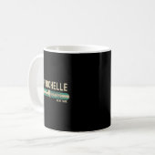 New Rochelle Ny _ New York _ Travel & 80s Styl Kaffeetasse (Vorderseite Links)