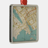 New Rochelle, NY Silbernes Ornament (Rechts)