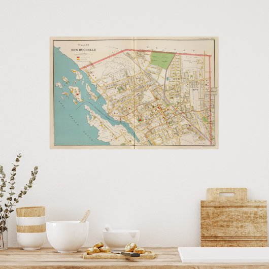 New Rochelle Poster (Küche)