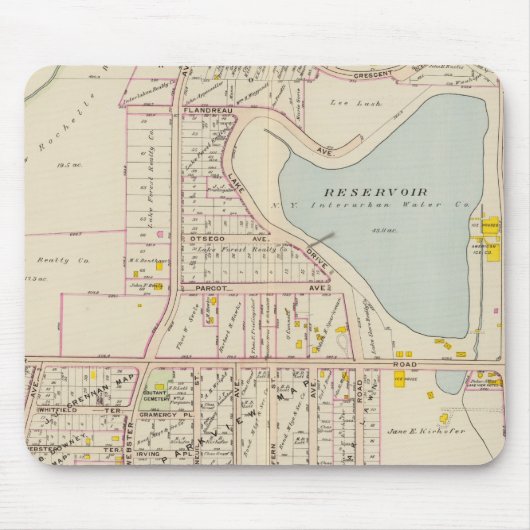 New Rochelle ward 3, New York 2 Mousepad (Vorne)