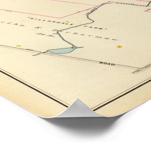 New Rochelle ward 3, New York Poster (Ecke)