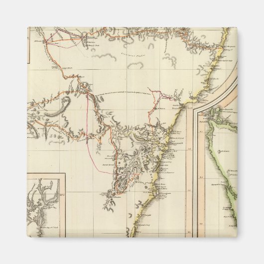 New S Wales, Van Diemen Land Magnet (Vorne)