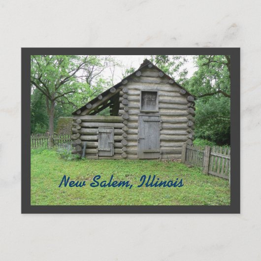 New Salem, Illinois Postkarte (Vorderseite)