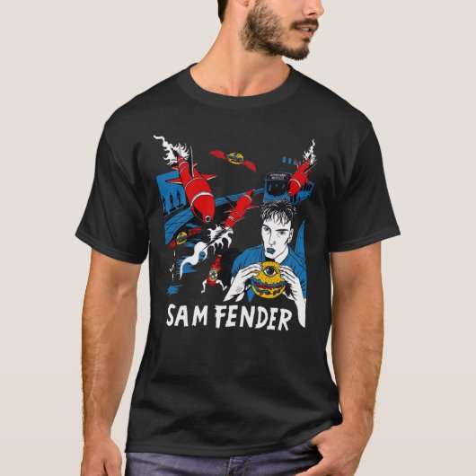 New Sam Fender - HYPERSONIC Apparel For Fans Class T-Shirt (Vorderseite)