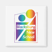 New School Blacksburg Magnet (Vorne)
