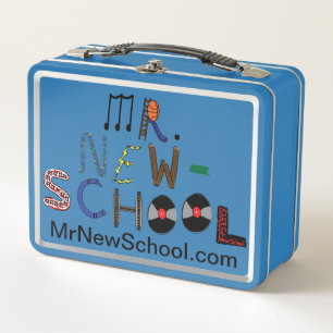 New School Schriftart Lunch Box