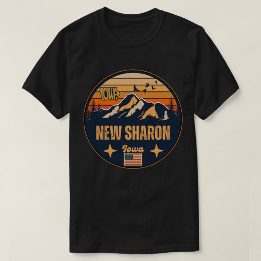 New Sharon, Iowa T-Shirt (Design vorne)