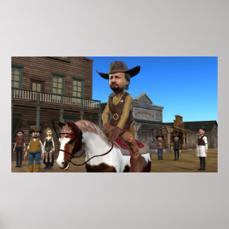 New Sheriff in Town - Großes Poster