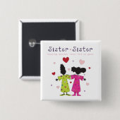 New Sister Sister Button (Vorne & Hinten)