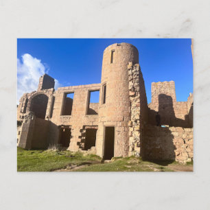 New Slains Castle, Cruden Bay - A Feiertagspostkarte