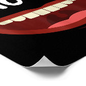 New Smile Who Dis Braces Off Teeth Gift  Poster (Ecke)