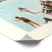 New Smyrna Beach Florida FL Old Travel Souvenir Poster (Ecke)