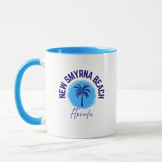 New Smyrna Beach Florida Kaffeetasse (Links)