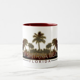 New Smyrna Beach Florida Palme Tasse