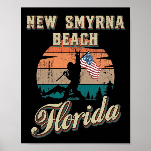 New Smyrna Beach Florida Poster (Vorne)