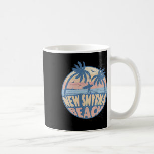 New Smyrna Florida Strand Surf Sommer Urlaub Vint Kaffeetasse