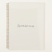 New Song - Planer (Vorderseite)