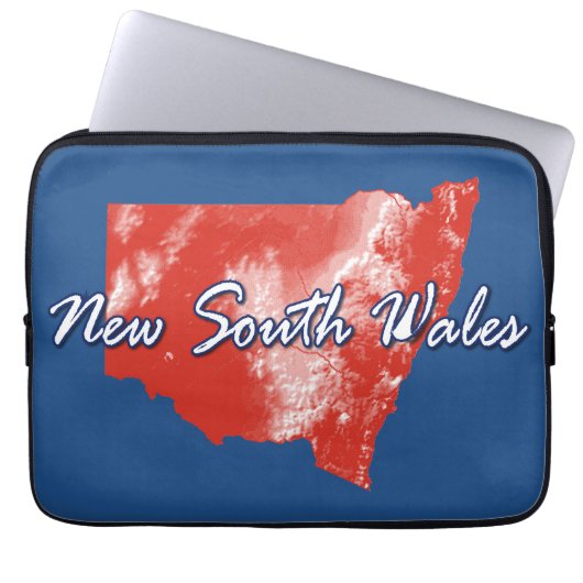 New South Wales Laptopschutzhülle (Vorderseite)