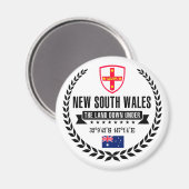 New South Wales Magnet (Vorderseite/Rückseite)