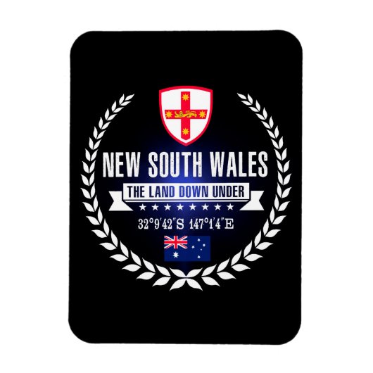 New South Wales Magnet (Vertikal)