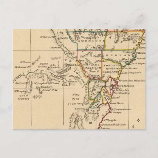 New South Wales Postkarte (Vorderseite)