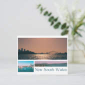 New South Wales Postkarte (Stehend Vorderseite)