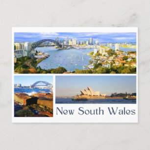 New South Wales Postkarte