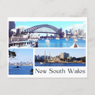 New South Wales Postkarte