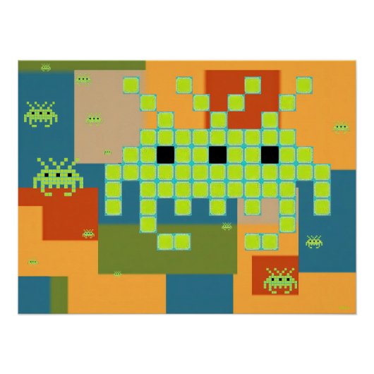 New Space Armada Poster (Vorderseite)