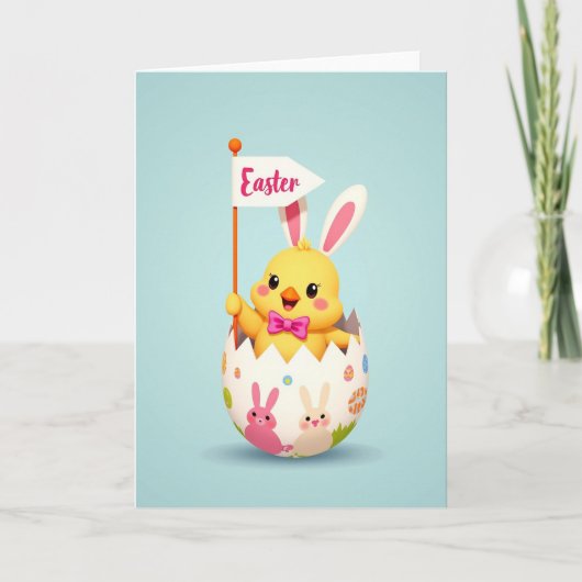 New Springtime Friend Easter Card Karte (Vorderseite)