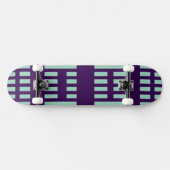 New Stylish Skateboard with Modern Stripe Pattern (Horizontal)