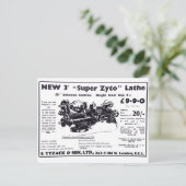 New Super Zyto Lathe Avert Postcard der 1930er Jah Postkarte (Stehend Vorderseite)