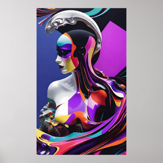 New Surf Punk Wave - Ken Gage Art Poster (Vorne)