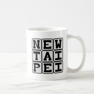New Taipei, Stadt in China Kaffeetasse