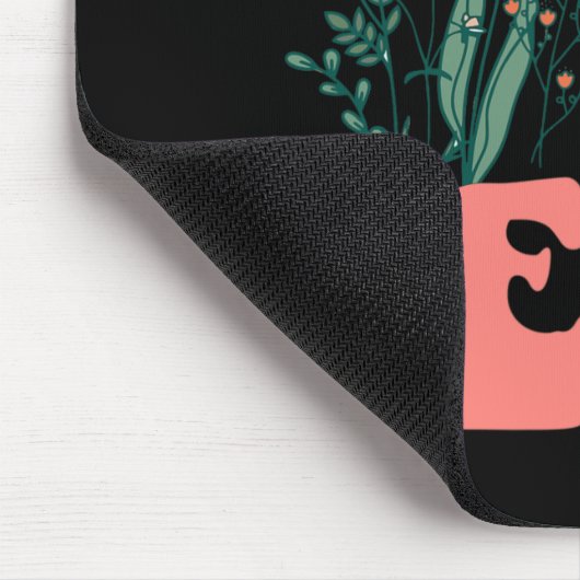 New Teta Wildflower First Birthday &amp; Baby Show Mousepad (Ecke)