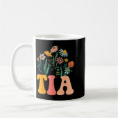 New Tia Wildflower First Birthday & Baby Showe Kaffeetasse (Links)