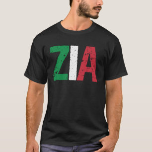 New Tunt Italian Zia Italienische Tante T-Shirt