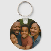 New U.S. Citizen – American Map Citizenship Day Schlüsselanhänger (Rückseite)