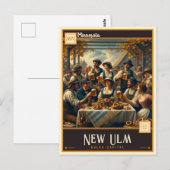New Ulm, Minnesota | VINTAG Postkarte (Vorne/Hinten)