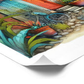 NEW Unique HAITI, Aruba, Antigua Poster (Ecke)