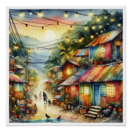 NEW Unique HAITI, Aruba, Antigua Poster