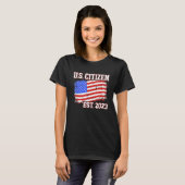 New US citizen 2023 for citizenship with american T-Shirt (Vorne ganz)