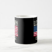 New US Citizen Est 2022 Amerikanischer Einwanderer Kaffeetasse (Mittel)