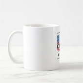 New US Citizen Gift Proud American Citizenship USA Kaffeetasse (Links)