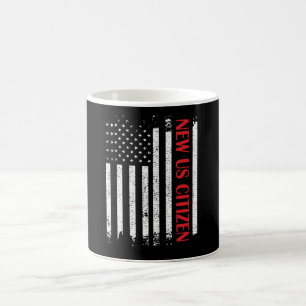 New US Citizen USA Proud New American Citizenship Kaffeetasse