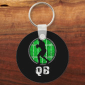 New, Usa Football Quarter Back, Nostalgic Nge Vint Schlüsselanhänger (Vorderseite)