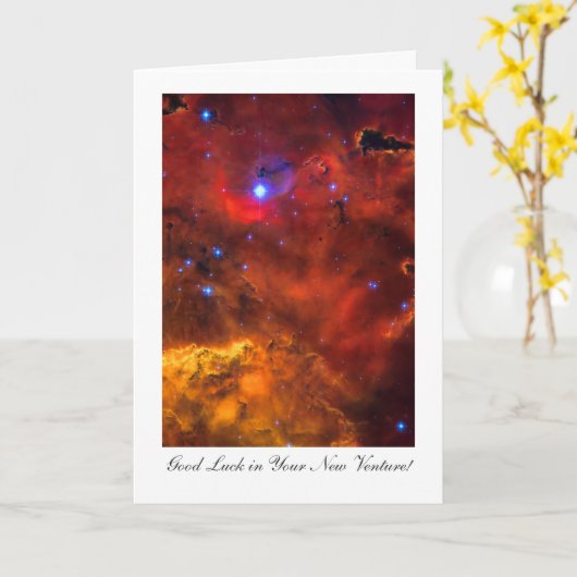 New Venture Luck - Karte (Gelbe Blume)