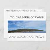 New Views Moving Postkarte (Vorne/Hinten)