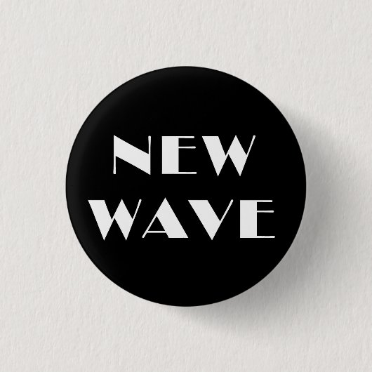 New Wave Button (Vorderseite)